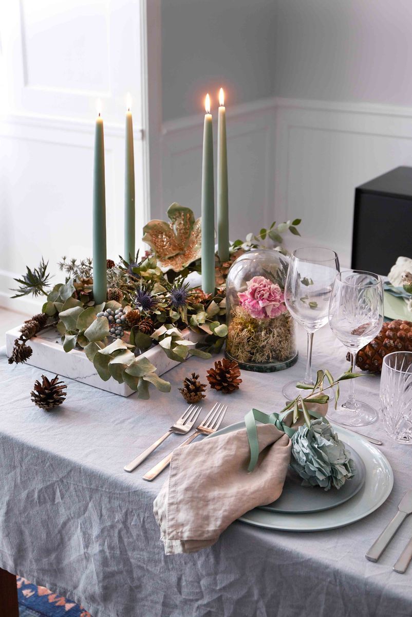 Boligfoto — opdækning julebord