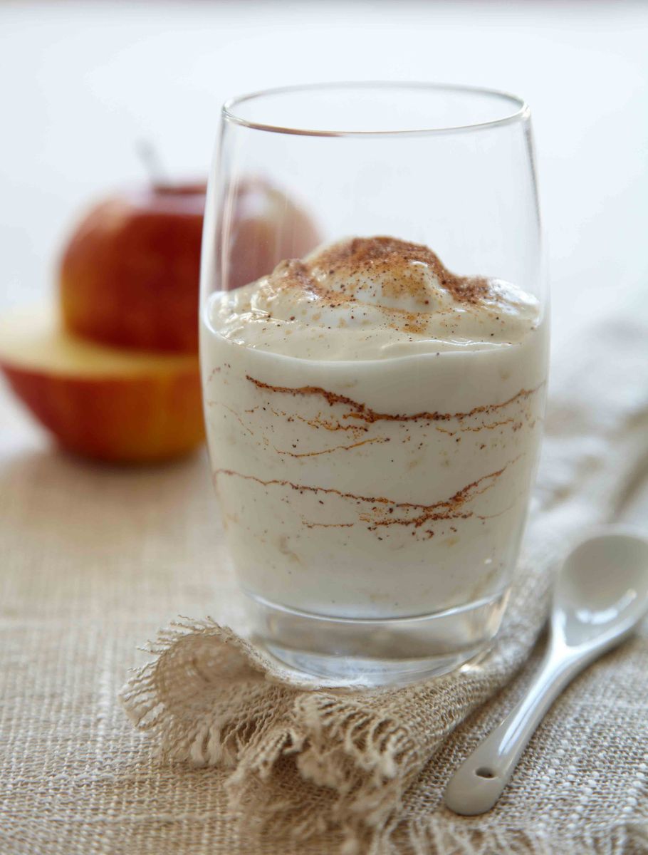 Madfoto — æble yoghurt
