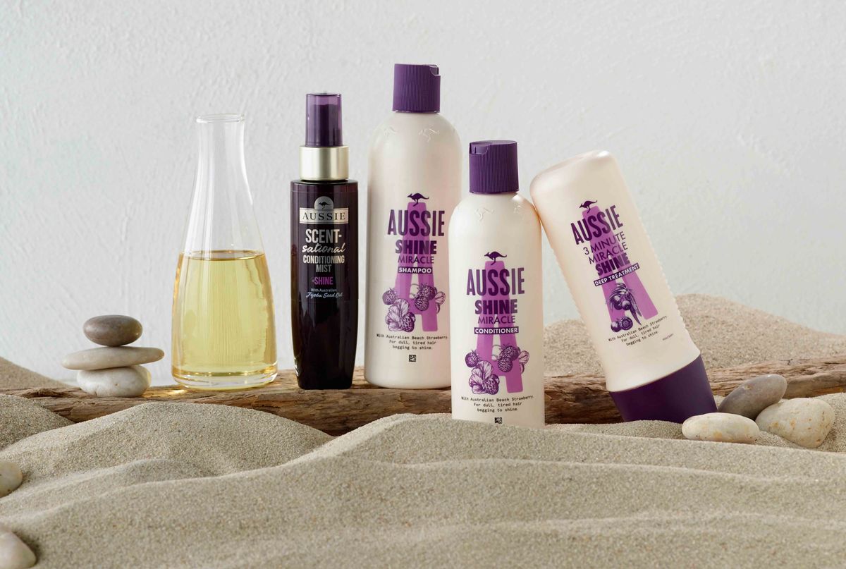 Produktfoto — shampoo flaske
